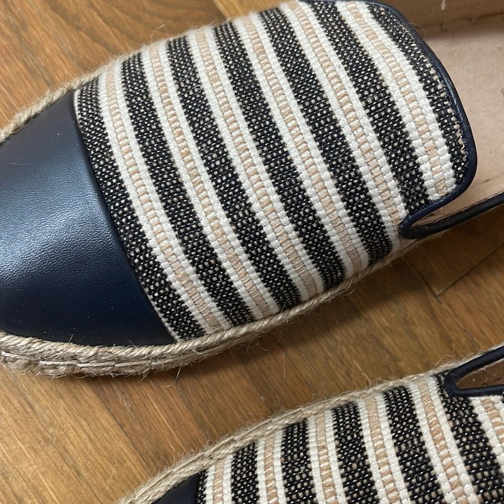 Charter Club Espadrilles | Navy and Tan | NWT